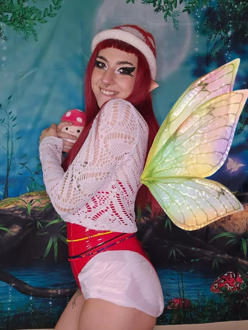 You stumbled upon a wild mushroom diaper fairy! Will you follow her to the land of Sog? by deathcorediva