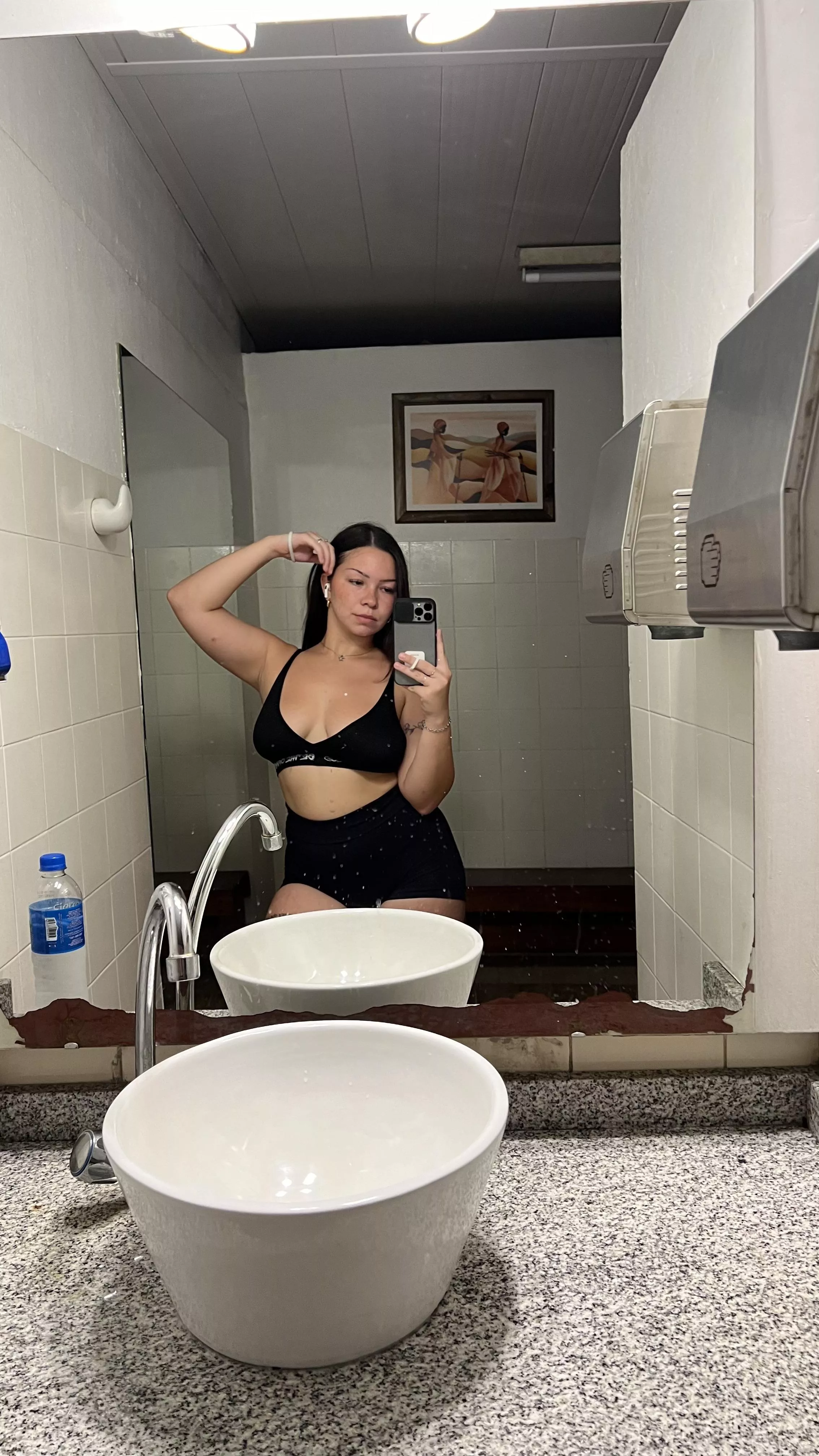 Because of my shapes, you can't see that it's a croptop... posted by LankyTerror