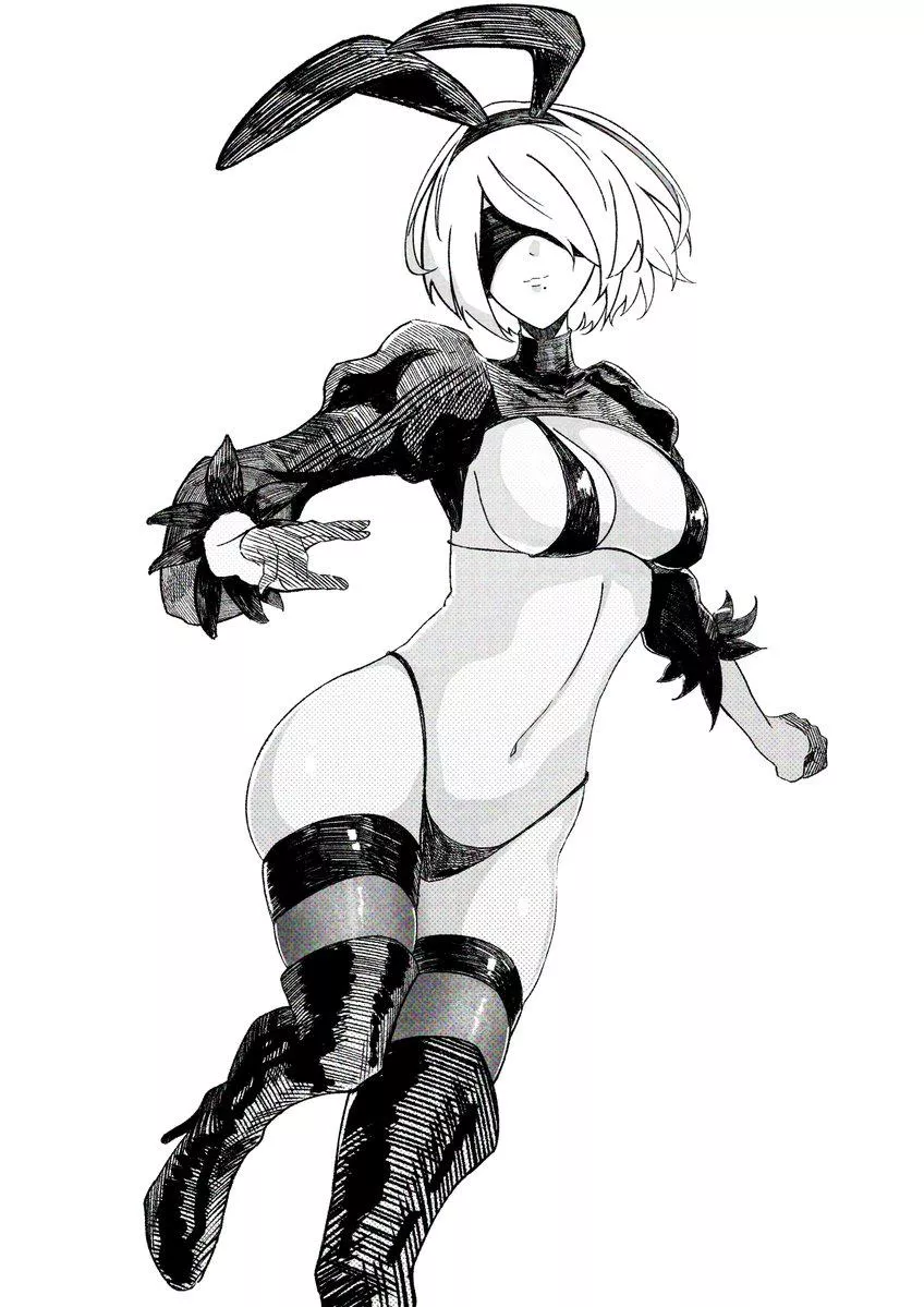 Bunny 2B (Kamitsune) posted by Allan_Breno