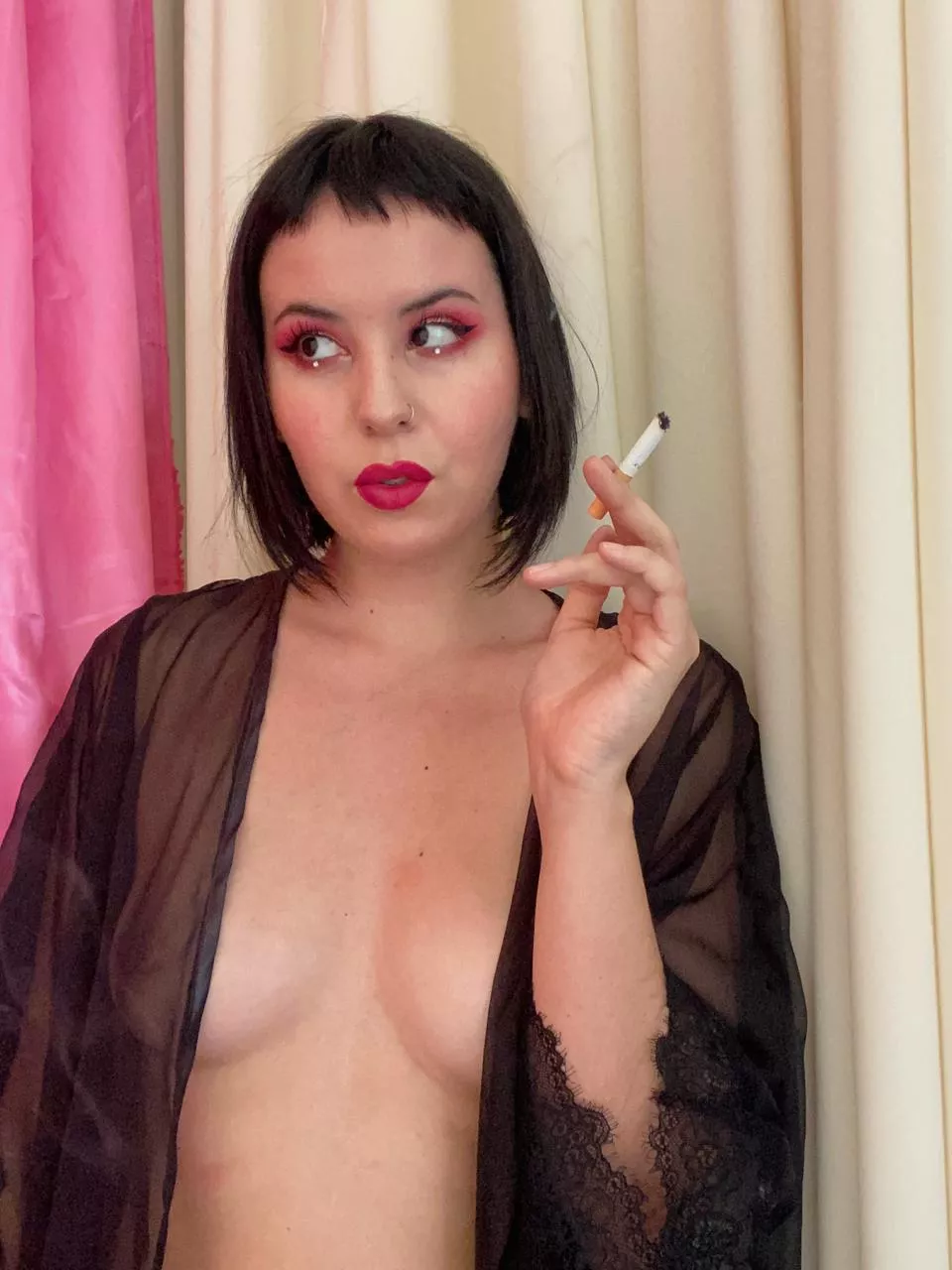 Do you want to smoke with me while I do it to you? I'd like that. posted by CraazyNaani