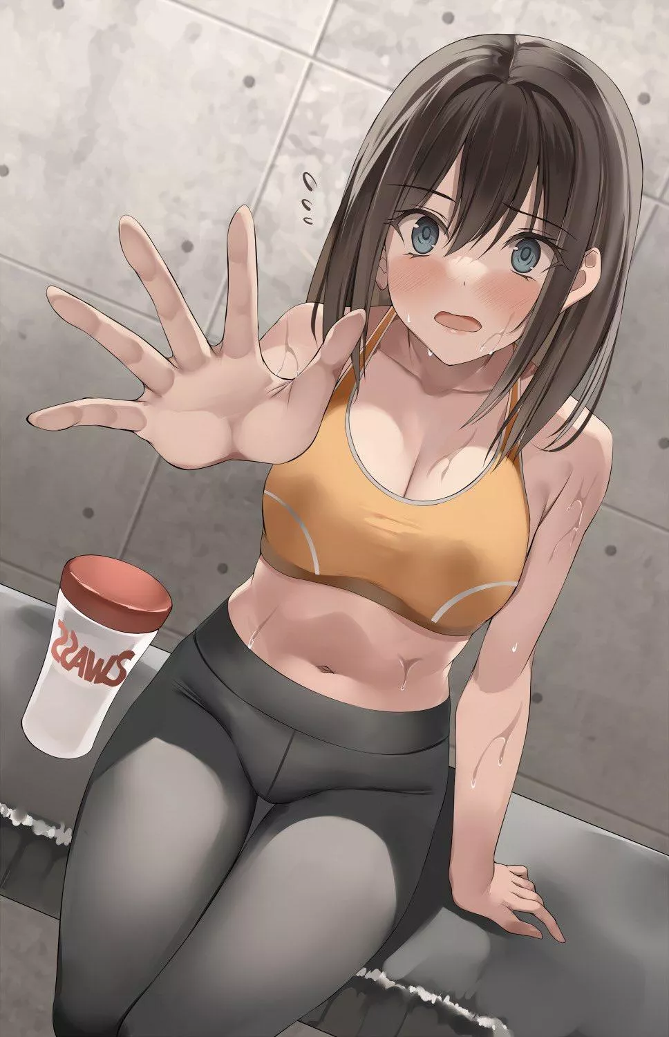 Exhausted & Sweaty [Artist's Original] posted by CheetahSperm18