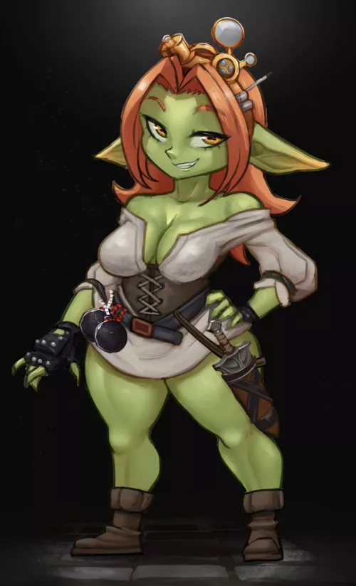 Gabriela Wrench Oc design commission, by @dddoodles by morapol