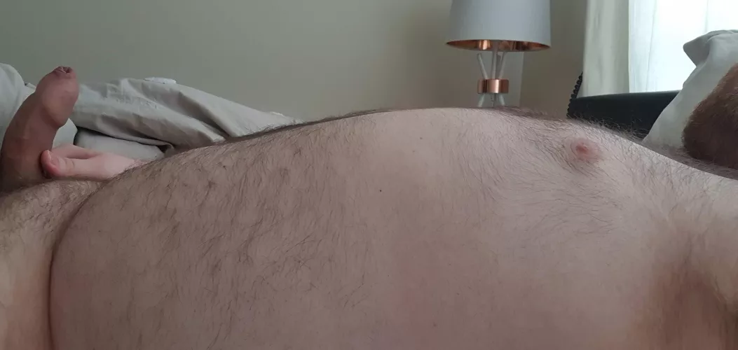 Good morning ladies. Fancy helping me out with my morning wood? by BigScottish