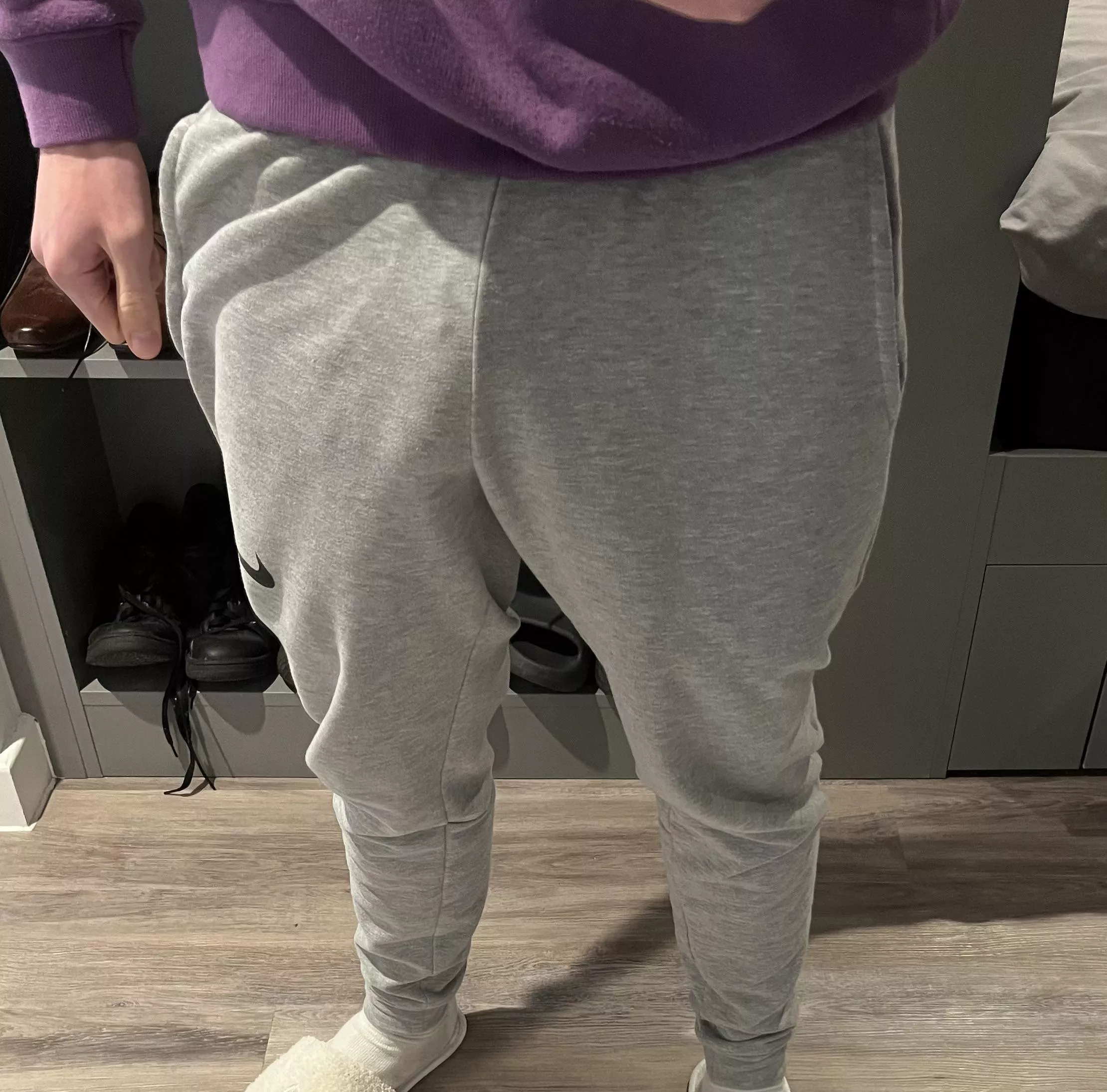 Grey joggers are great! posted by Sensationalpackage