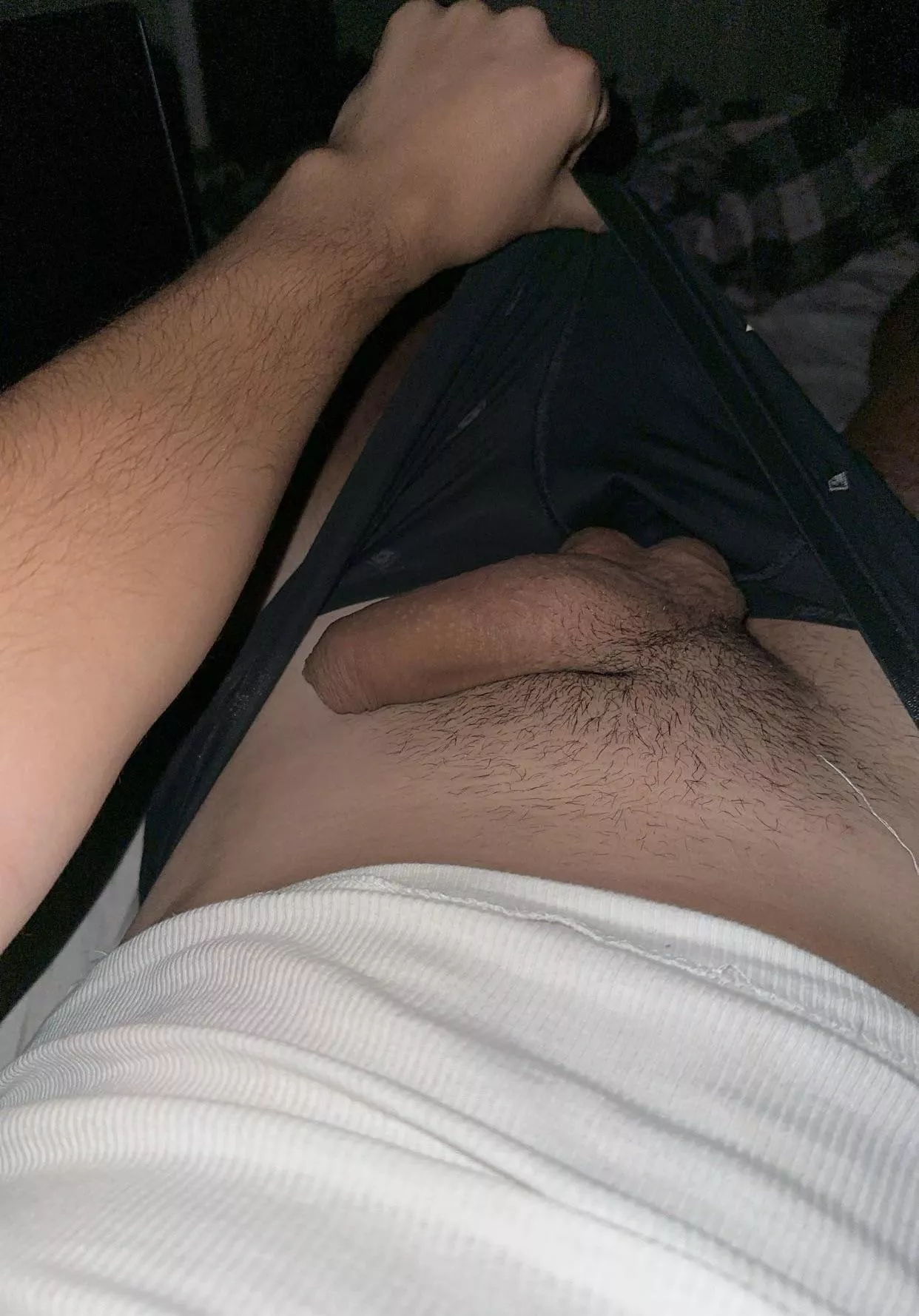 How my cock looks when it’s sleeping. posted by boinkbusy