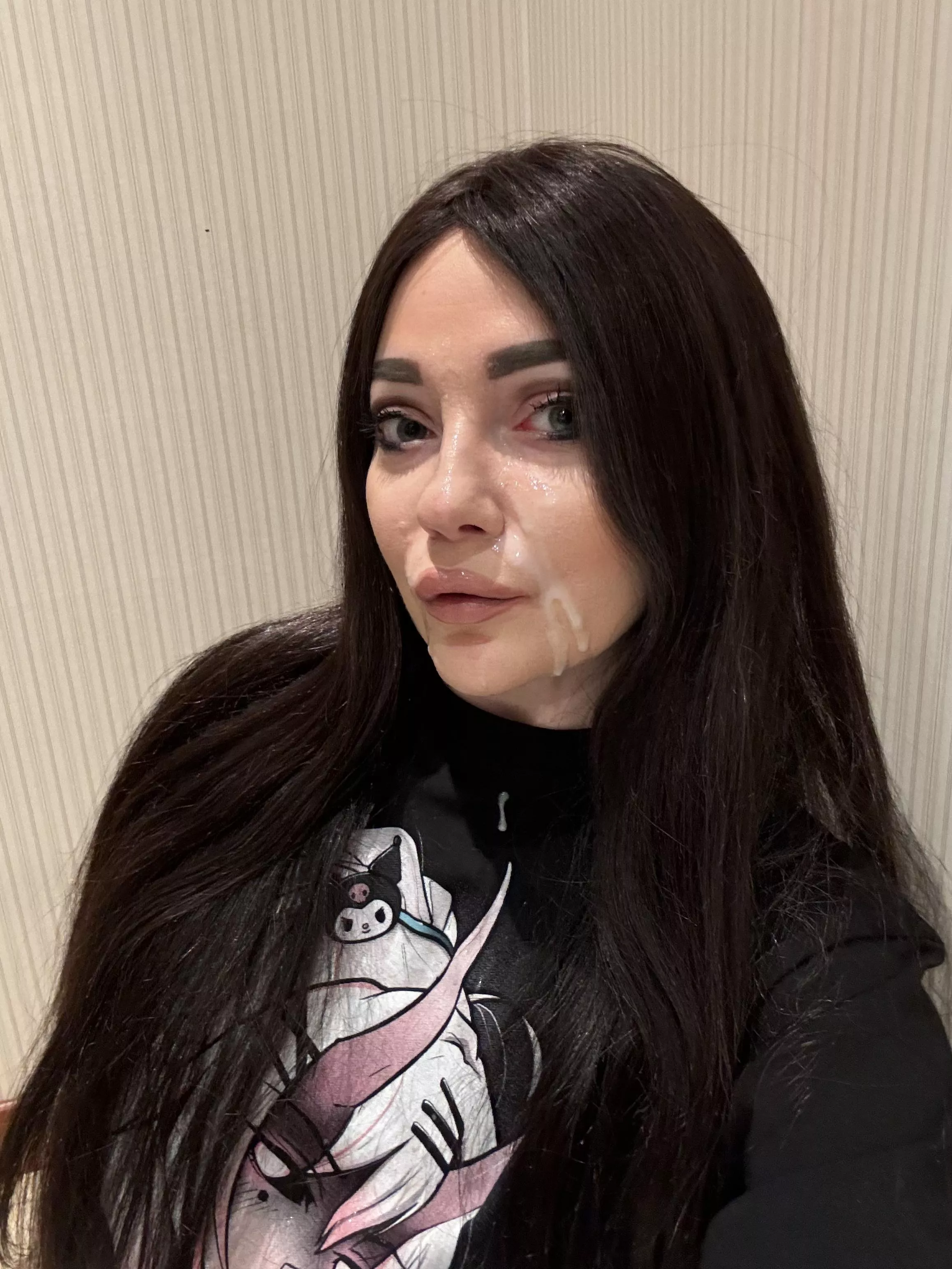 I feel so cute covered in cum posted by x_piece_of_me