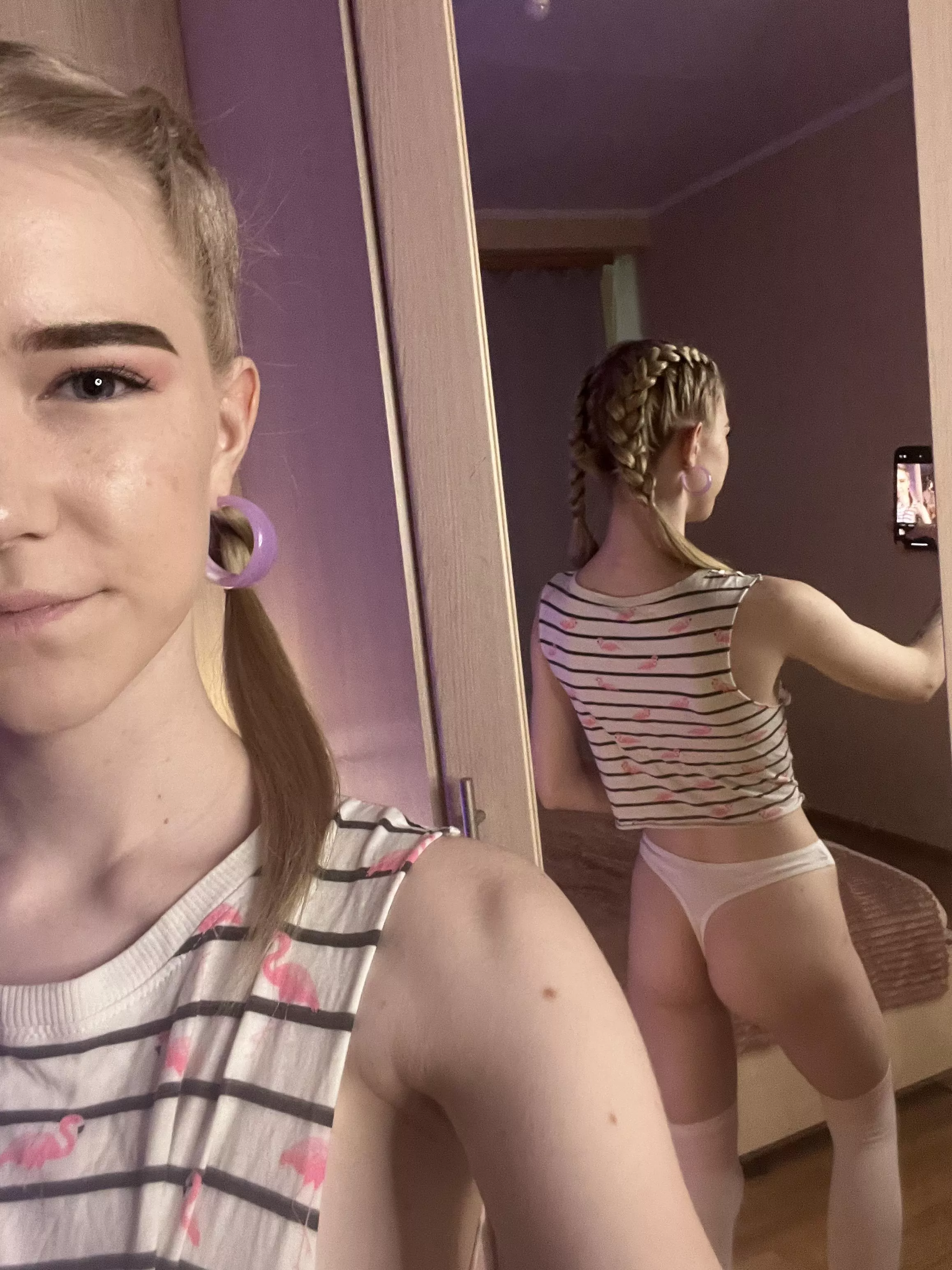 I like to think I'm cute on both sides posted by aloftsiphon