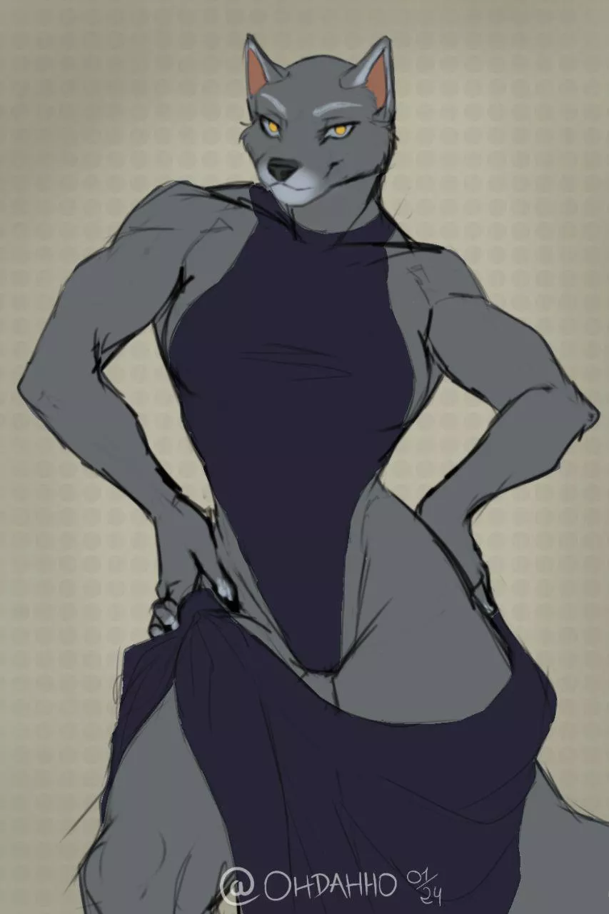 Ma'am! she's cute <3 (art by me) posted by Ohdahho