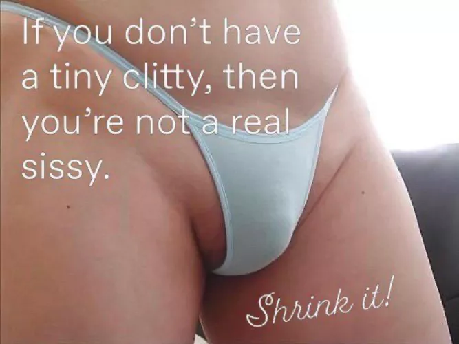 Shrink it sissy by Xx_mistresscasey