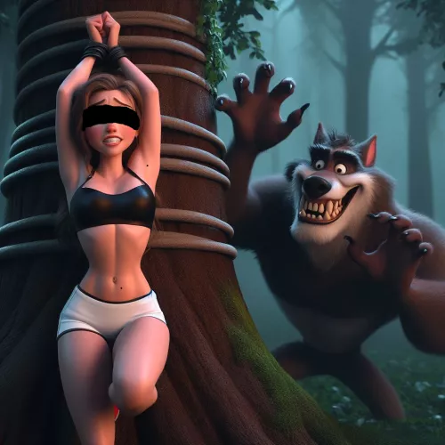 The more ticklish the meat, the better it tastes - Some werewolf probably. by R_Dey