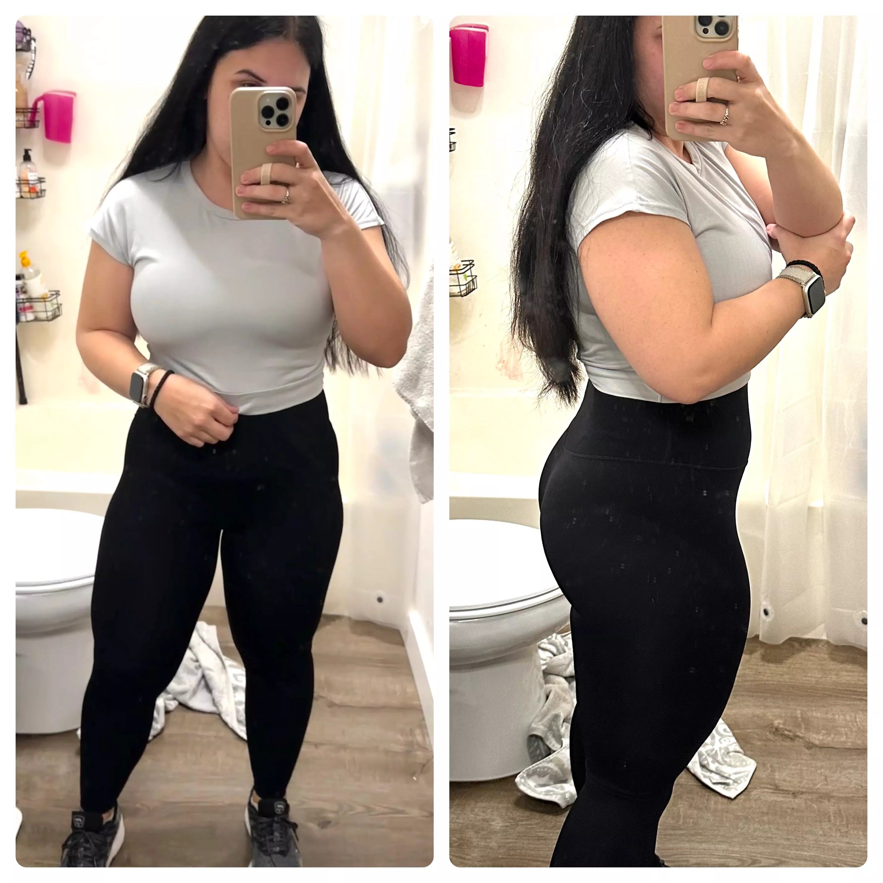 Todays gym outfit! 😊 posted by bootykayy9