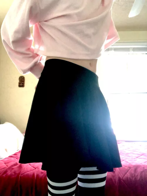 Trying Miniskirts! by Crookedbooks3