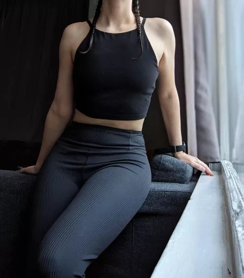 Twin braids are perfect for any other cardio you have in mind [F] by Girl_In_Dungarees