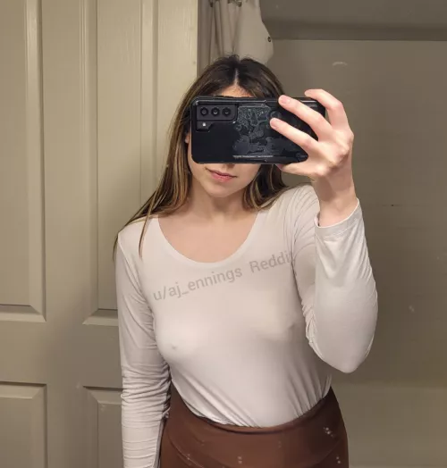 White tops are best worn braless by aj_ennings