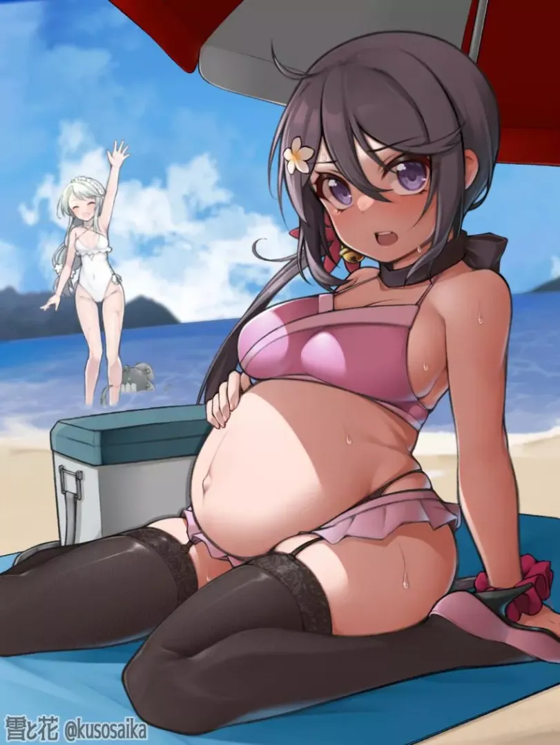 Beach babe... posted by gofarkyaself