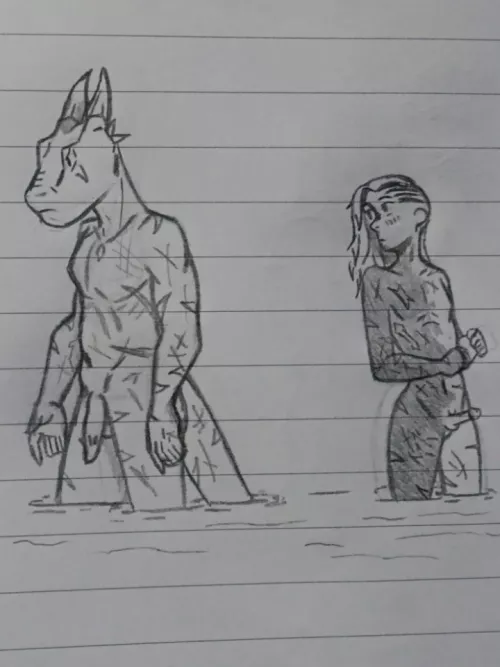 Bet you can't tell who's turned on (bluertiger) by Hoofedhickory