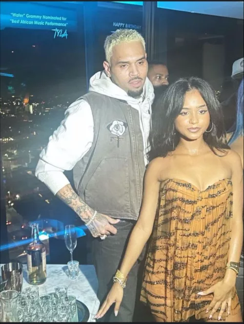 Bro definitely clap Tyla cheeks at her birthday party by Hopeful-Lead-9274