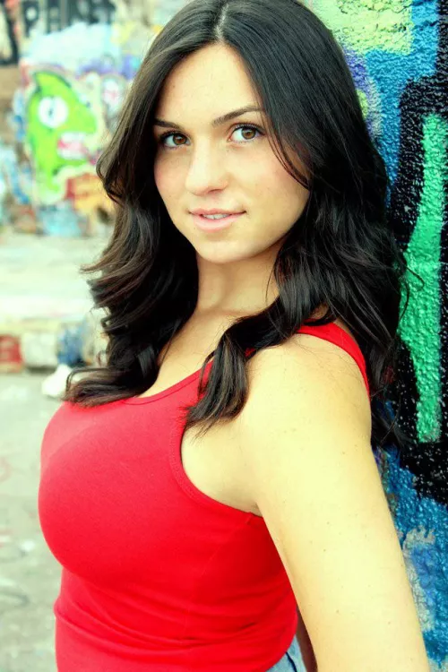 Busty Brunette by slickfigurine