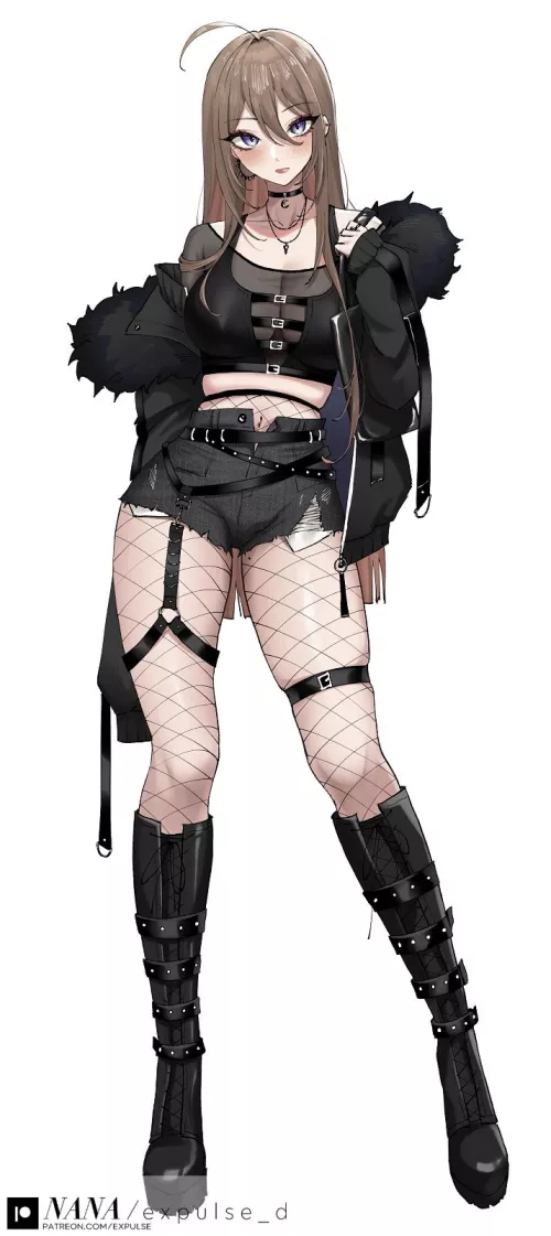 Casual Goth [Artist's Original] by CheetahSperm18
