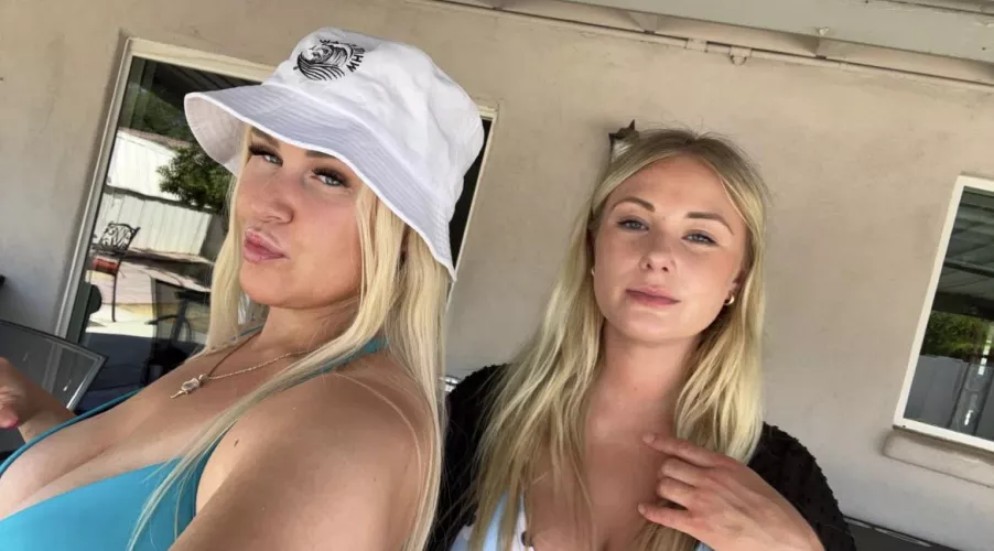 Double dose of pretty blondes. by Breastpositive