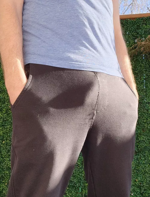 Enjoying the unseasonably warm weather today by hoodedOneEye