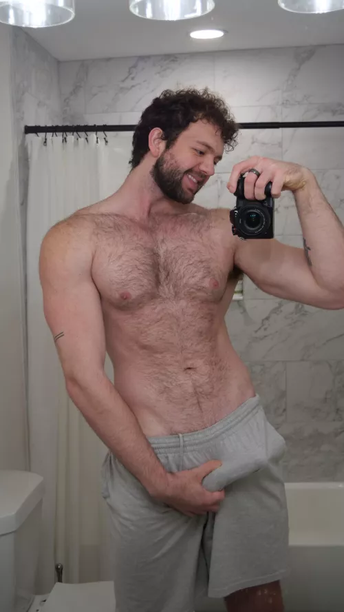 God I love grey sweatpants by Sigmalaid