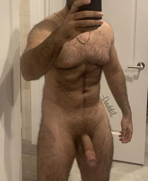 How does this trimmed look compare to my previous hairier pic? by -Daddit