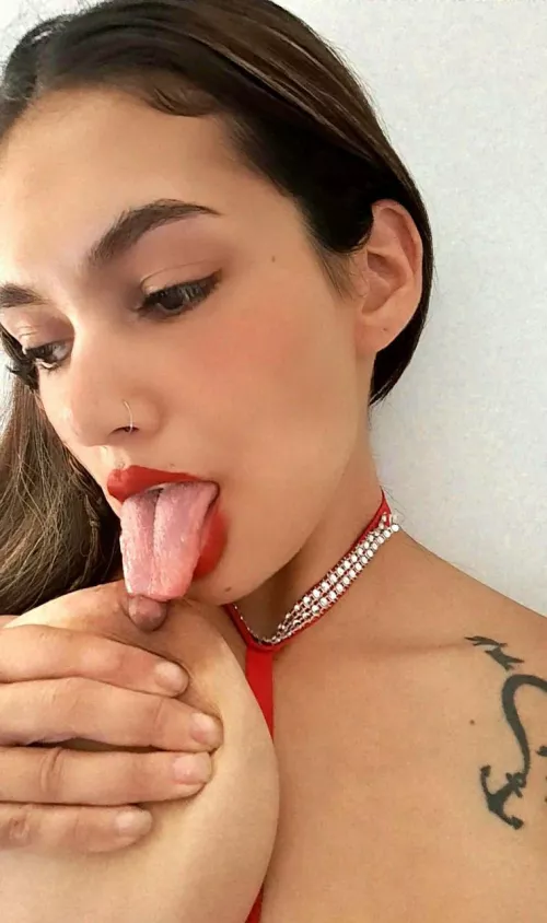 I prefer to walk around topless inside the house by LibLoveful