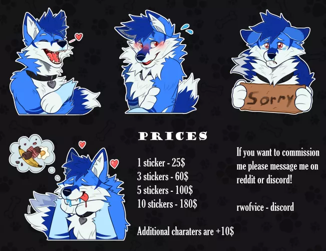 I'm open for sticker comms again! by Commercial_Ad_7504