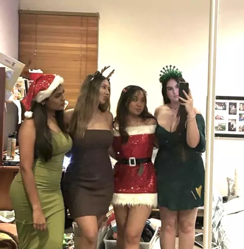 late christmas girls, 1243 by goon4desi