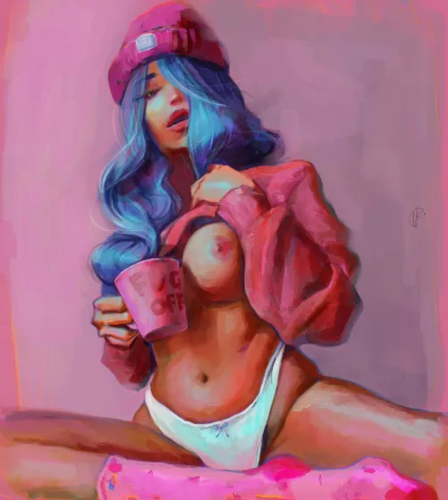 Mug by valeria_ko_art