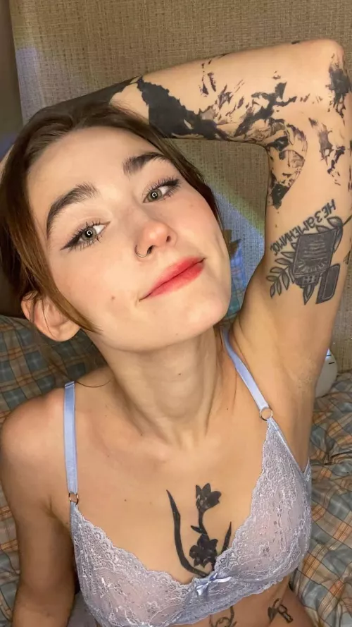 My armpits are very sweaty after a long party. What do you think they smell like by PetiteGoddessGirl