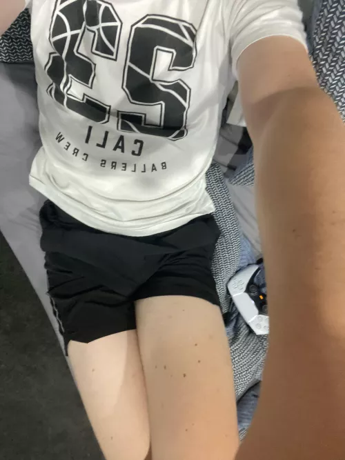 No hoodie today but my new top by Kai-thecutie