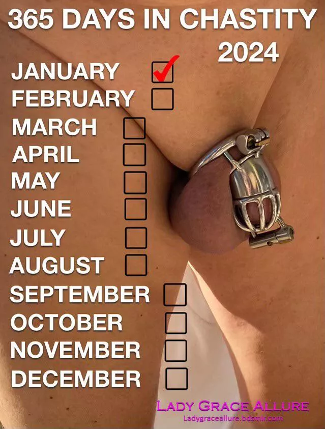 One Month Down posted by Graces_slave