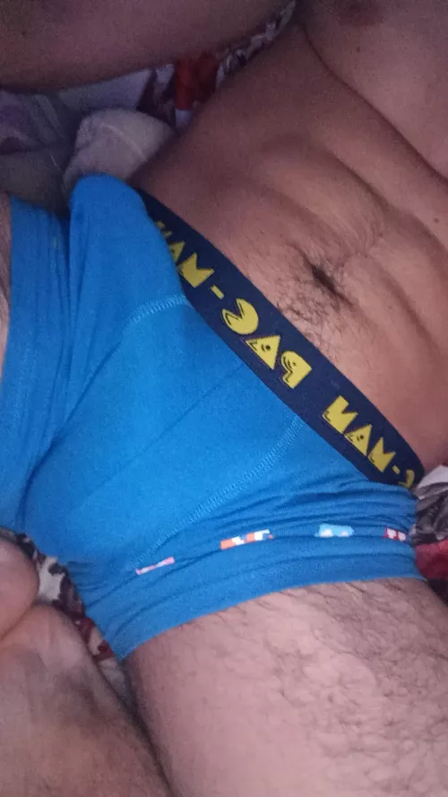 Pac-Man boxers ? by JakeeHungg