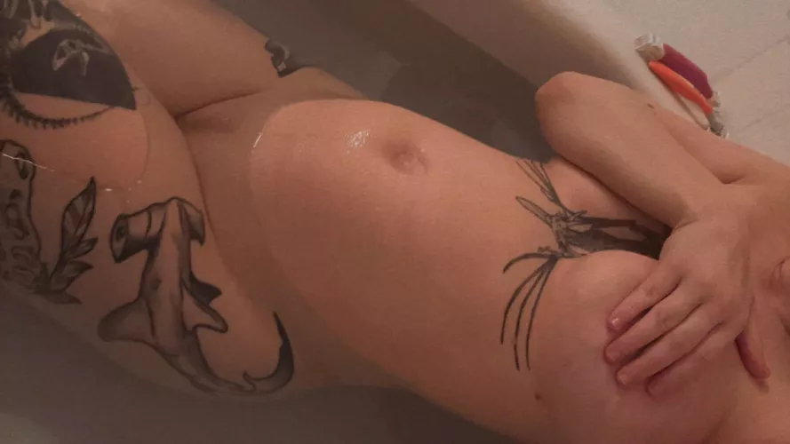 Self care in tub by Monique_dancing