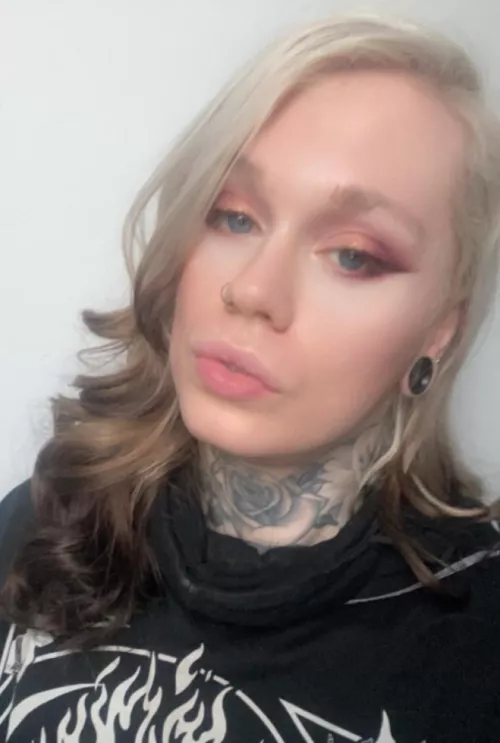 Still trying to get better at this make up thing ❤️ by Ok_Dust_1837