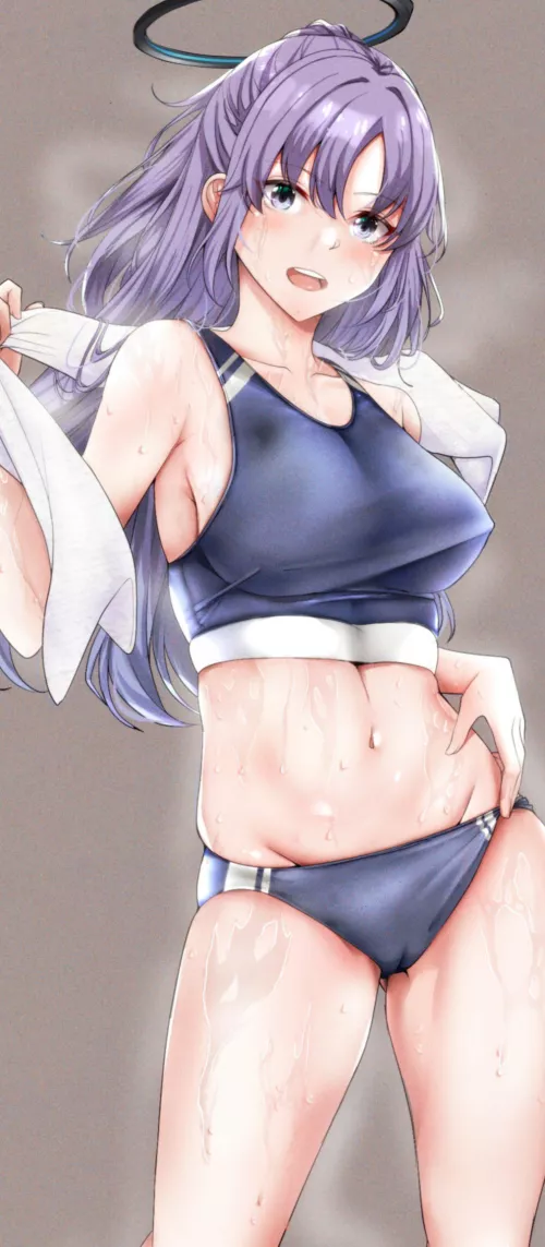 Sweaty Yuuka by xSaviour_N