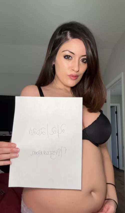 Verification. 14 weeks pregnant by Sirenfertilegoddess