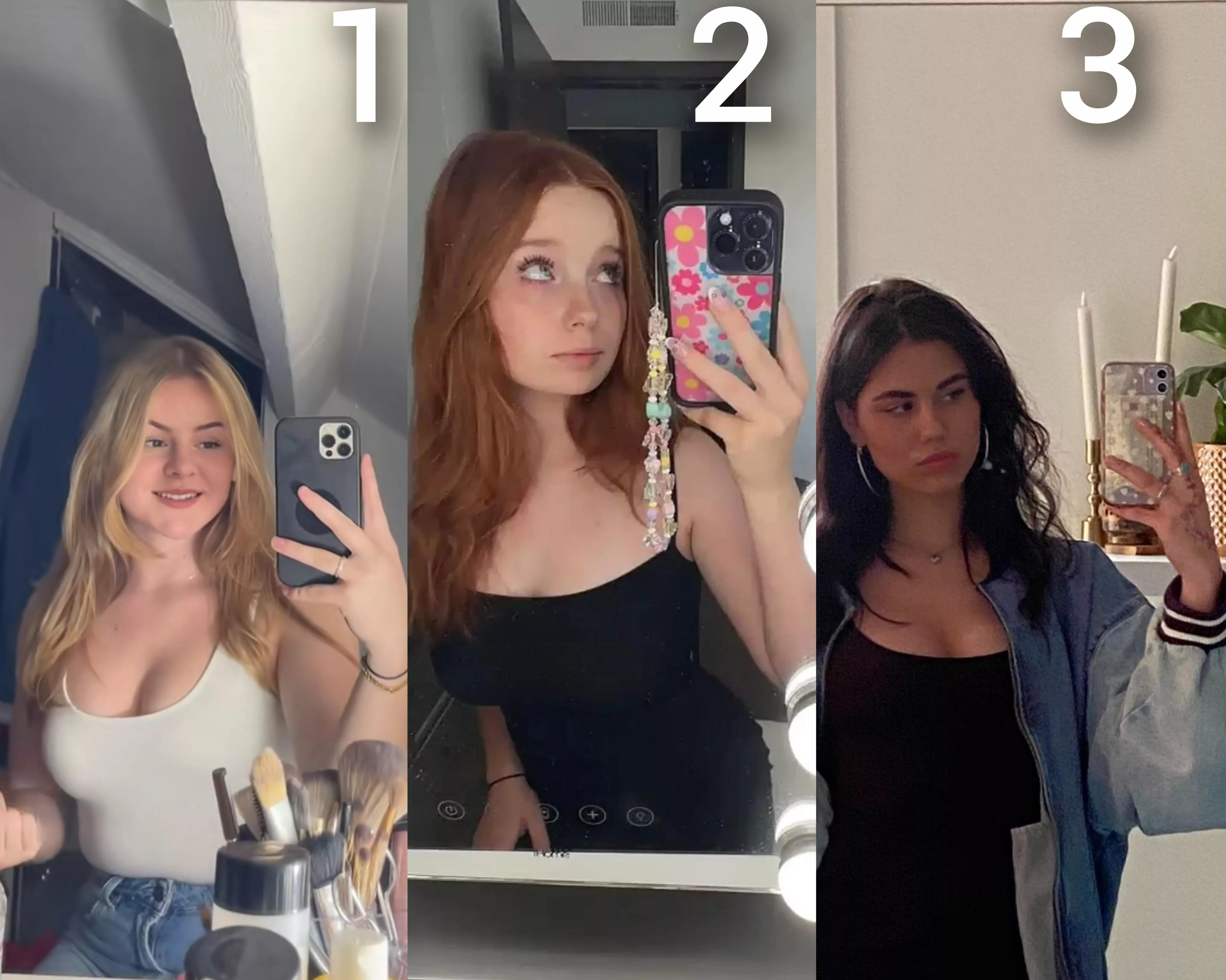 Whats ur choice ? Mine is 3,1,2 posted by Cumhunter966