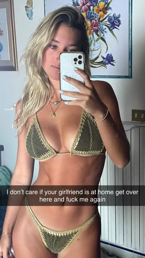 Who needs a girlfriend when you have a cheating whore? by PartyCurrent9342