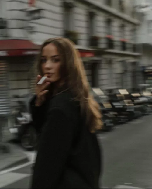 Your eyes meet hers as she passes. You raise your camera… by darkpoetries