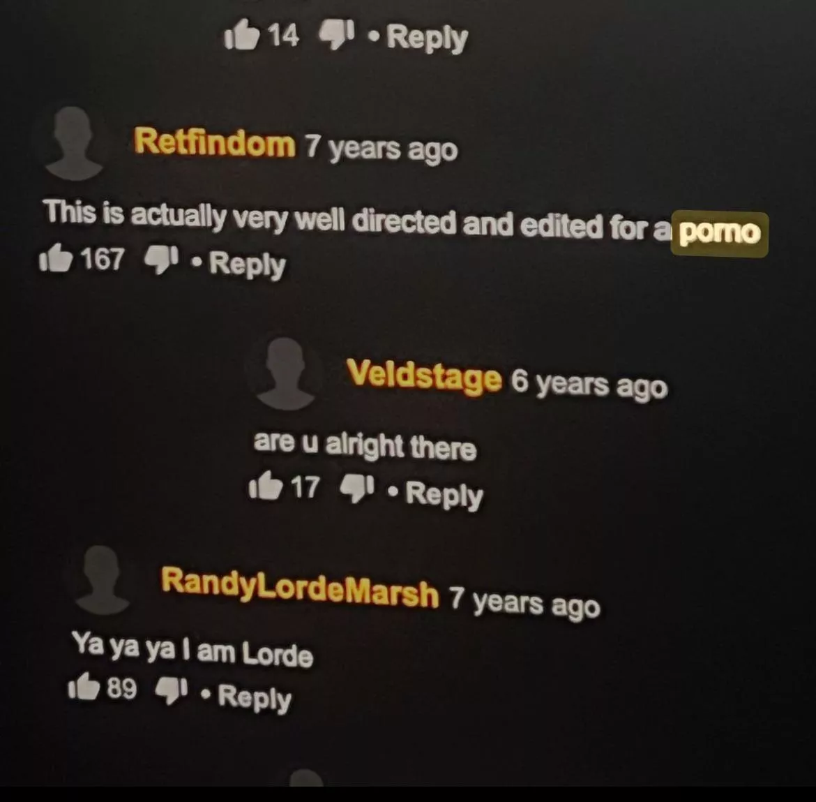 “Actually really well directed for a porno” posted by Zealousideal_Weird_3