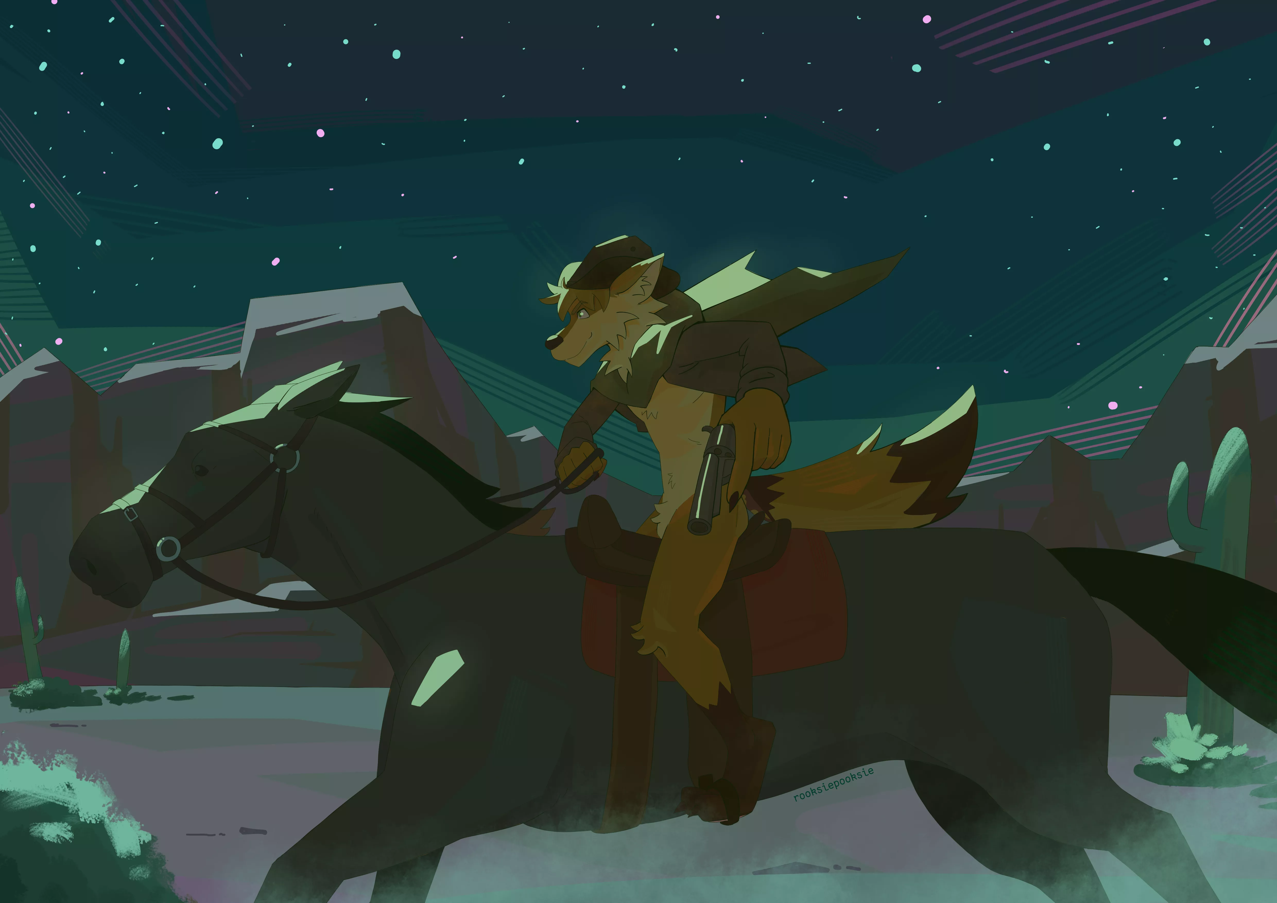 any cowboy loving furries out there? posted by rooksiepooksie