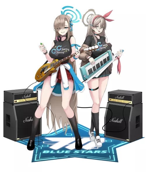 Blue Stars Rehearsal by CheetahSperm18