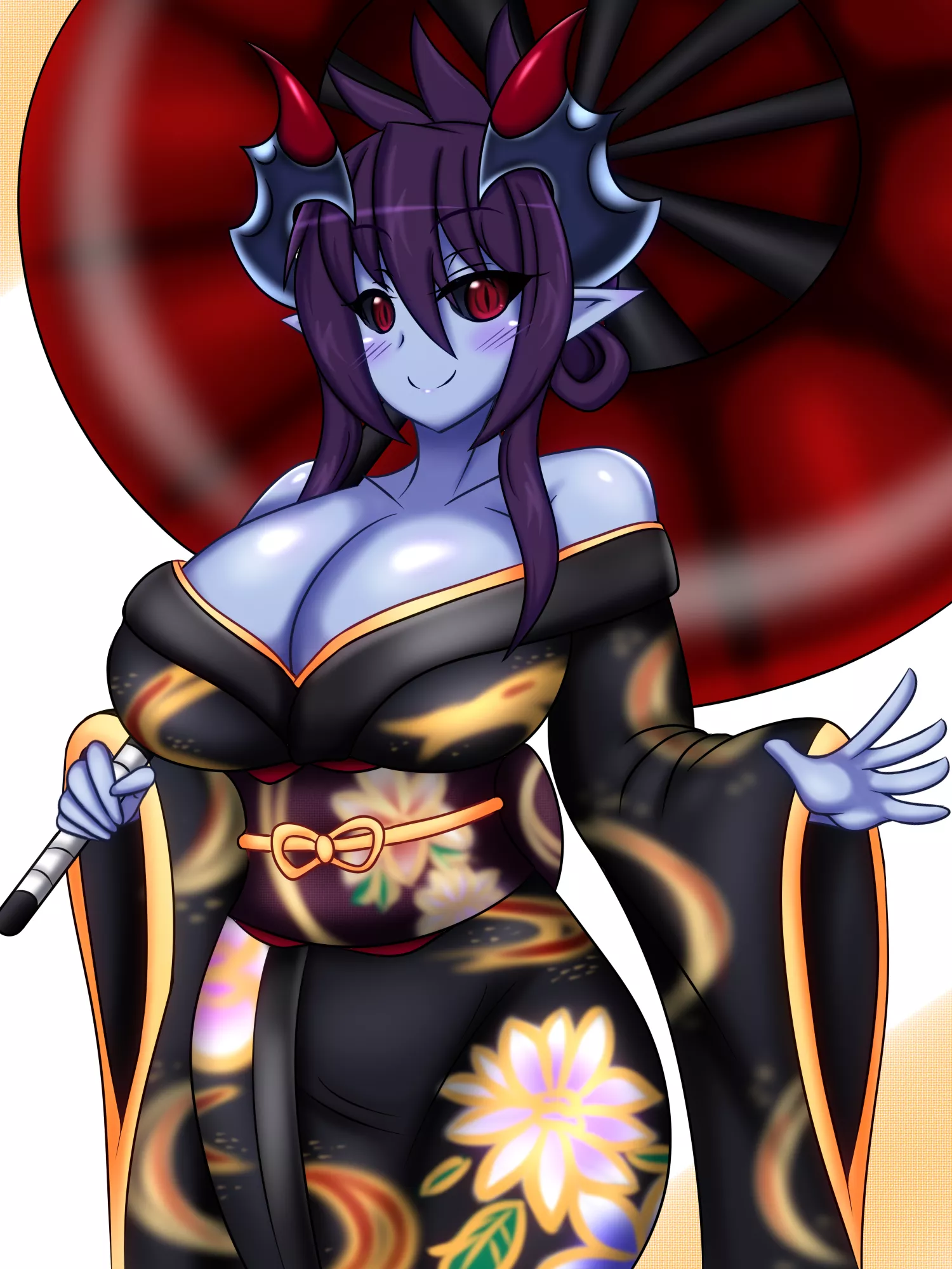 Demon in kimono posted by Jaxx1992