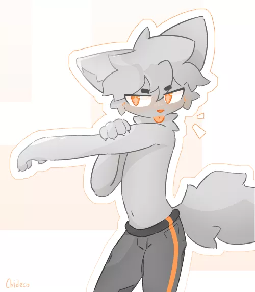 don't forget to stretch (by me @Chideco_) by Chideco