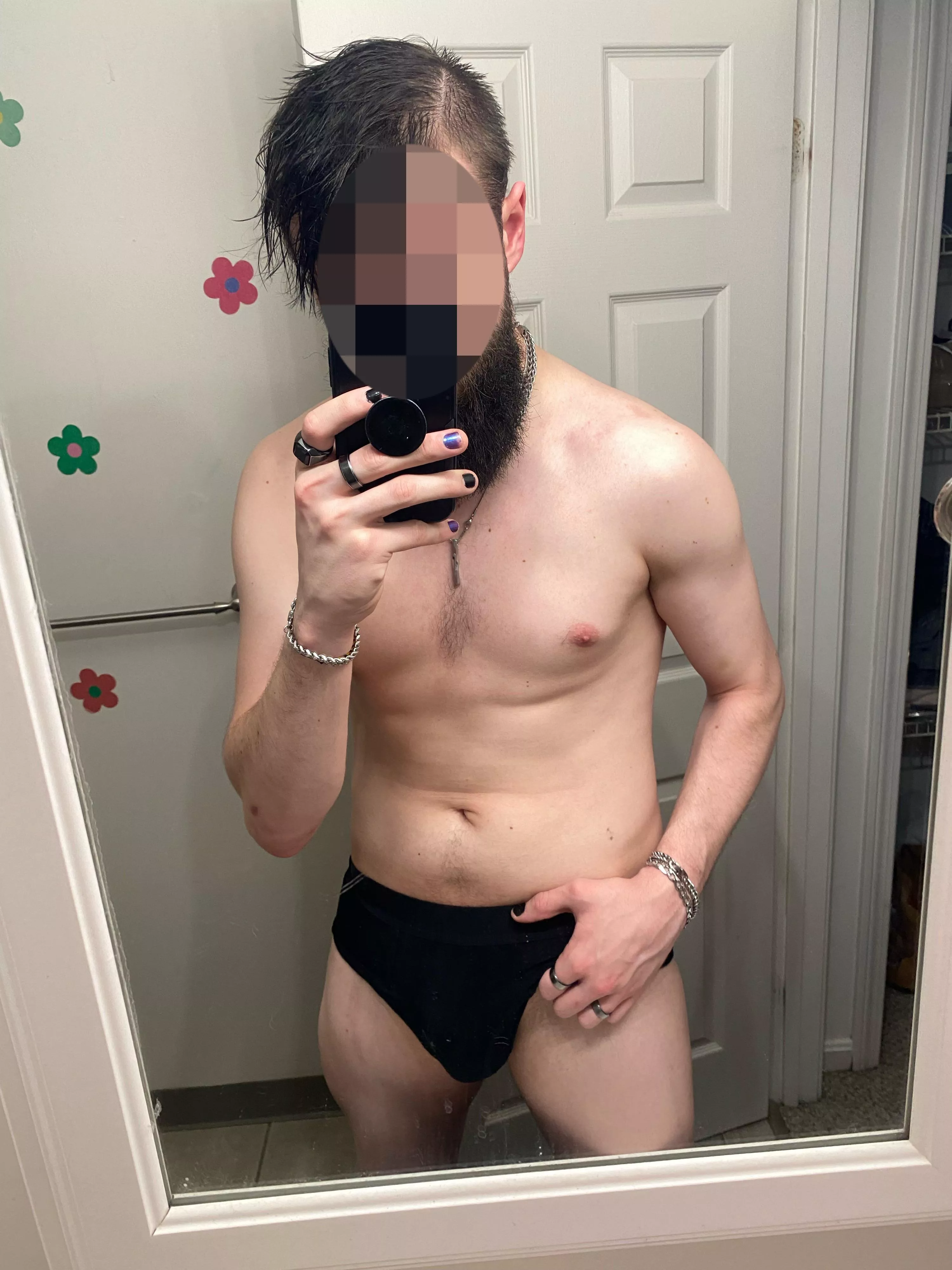 Fresh out of the shower and thought I looked good, what do you think? posted by Jack11pm