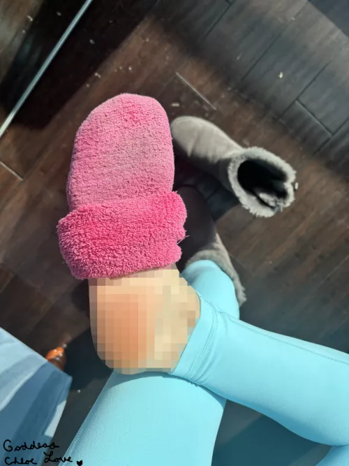 fuzzy socks are the most comfortable ones [F]23 by Goddess_ChloeLove