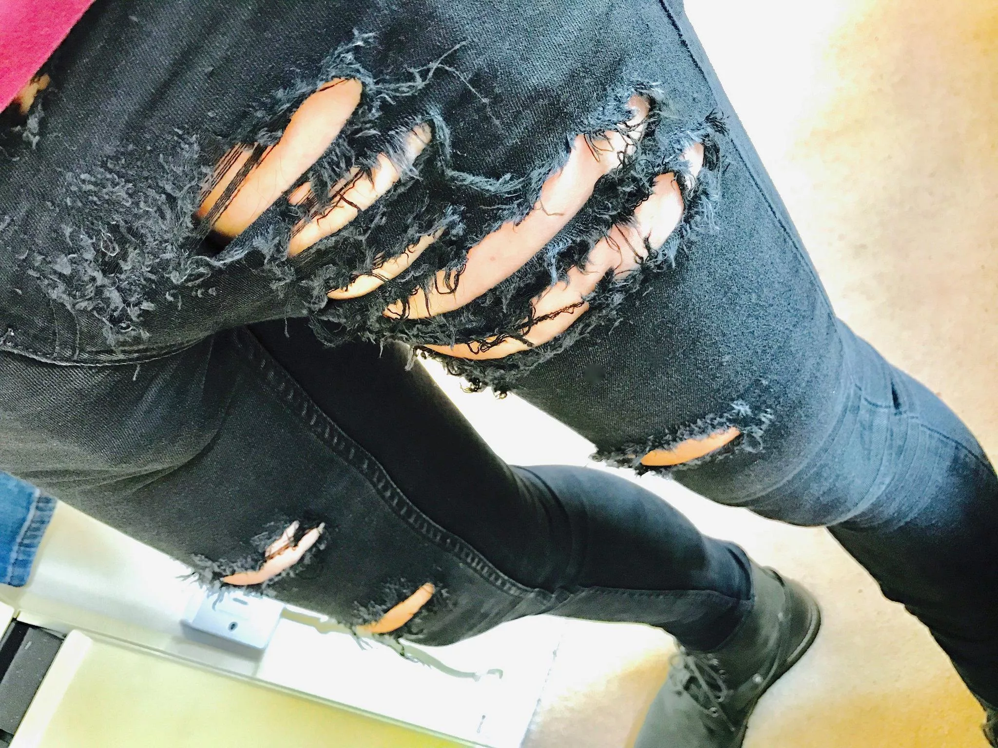 Going out in these and u can't stop me 😉 posted by naked-ambition